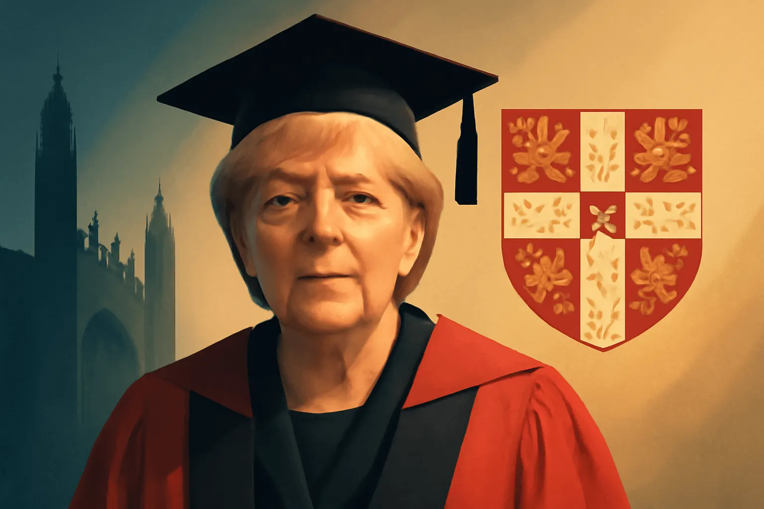 Angela Merkel given honorary Cambridge doctorate