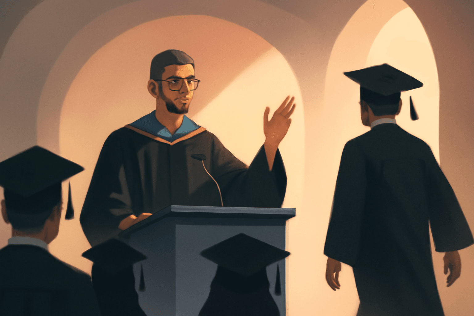 Pichai Tells Stanford Grads to Choose Optimism as Some Walk Out