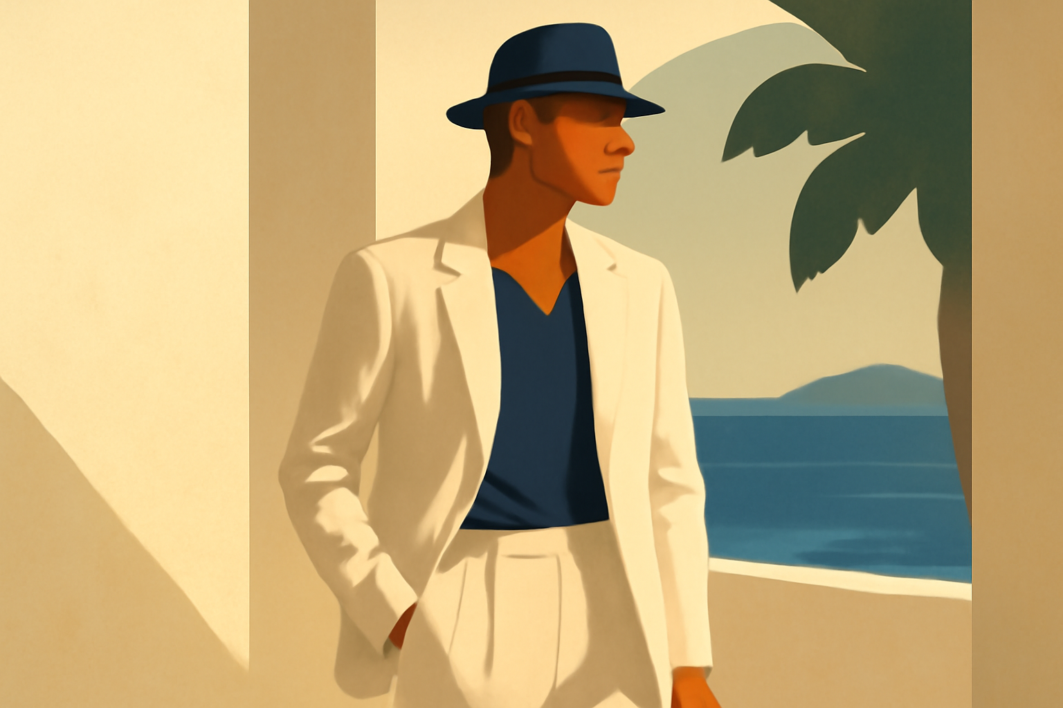 Giorgio Armani's Spring 2027 Menswear Channels Mediterranean Ease