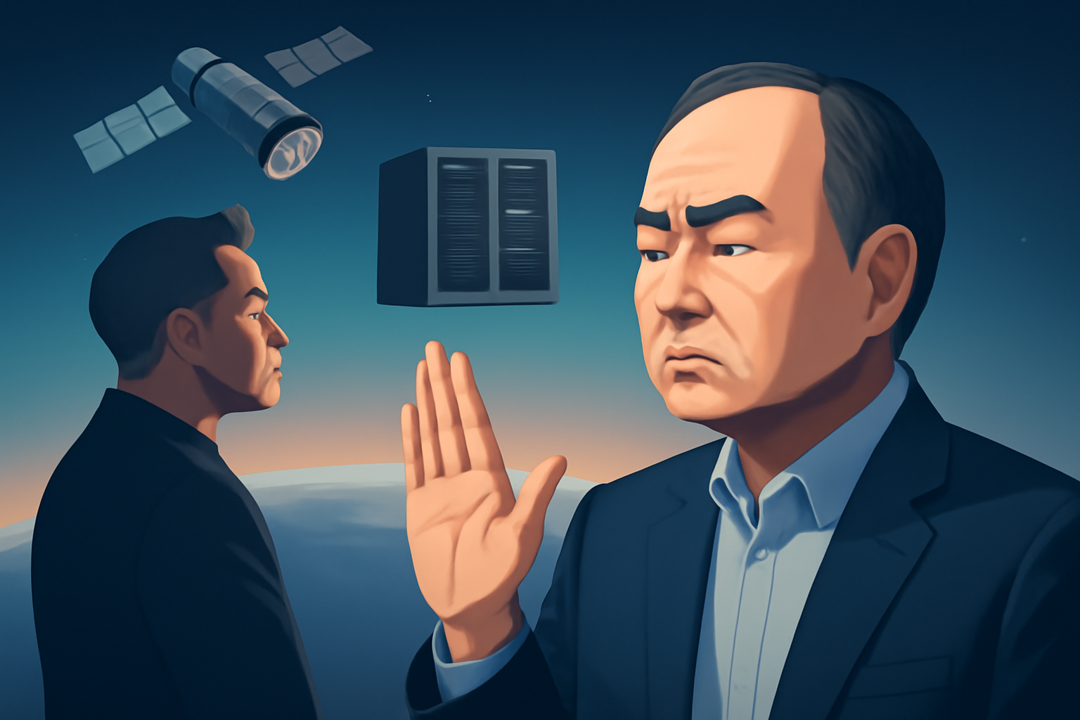 Masayoshi Son Rejects Musk's Plan for Data Centers in Space