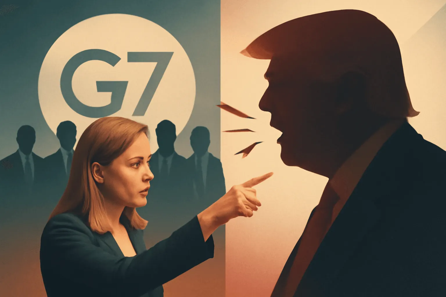 Meloni Slams Trump's 'Unprovoked Attacks' Amid G7 Photo Row