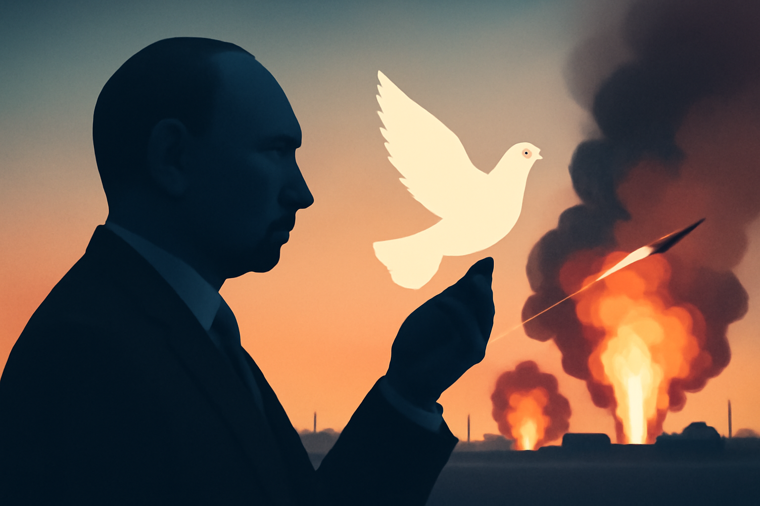 Putin Signals Peace Talks as Ukraine Strikes Batter Russia