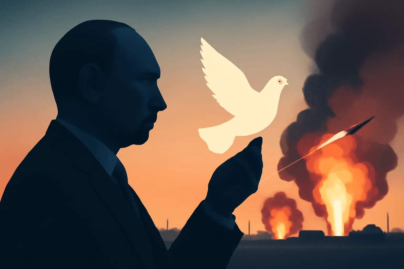 Putin Signals Peace Talks as Ukraine Strikes Batter Russia