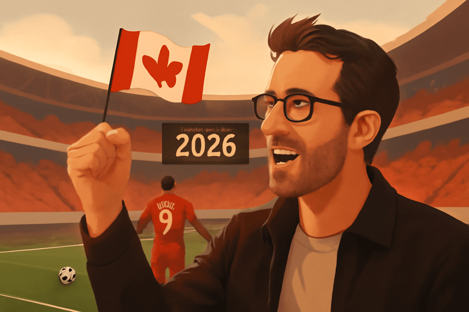 Ryan Reynolds Cheers On Canada at 2026 World Cup Home Opener
