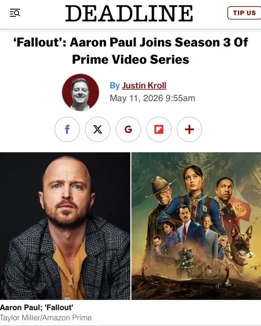 Aaron Paul — Instagram 1