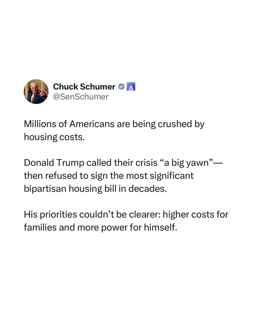 Chuck Schumer — Instagram 1