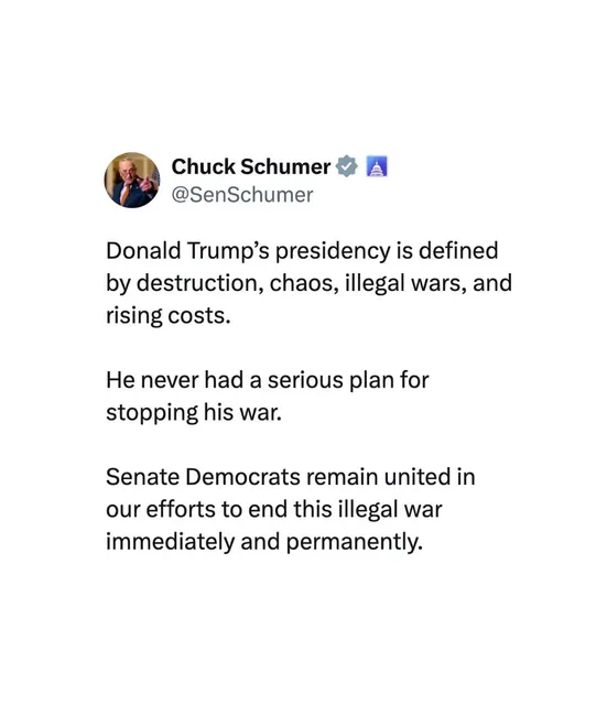 Chuck Schumer — Instagram 3