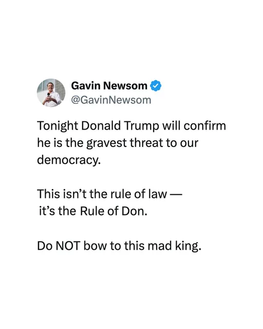 Gavin Newsom — Instagram 2