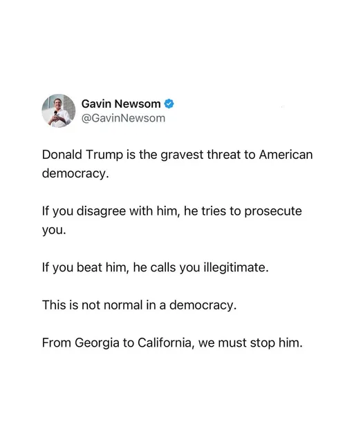 Gavin Newsom — Instagram 3