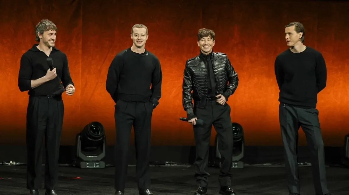 Barry Keoghan Steps Into Ringo Starr's Shoes on Liverpool's Famous Balcony
