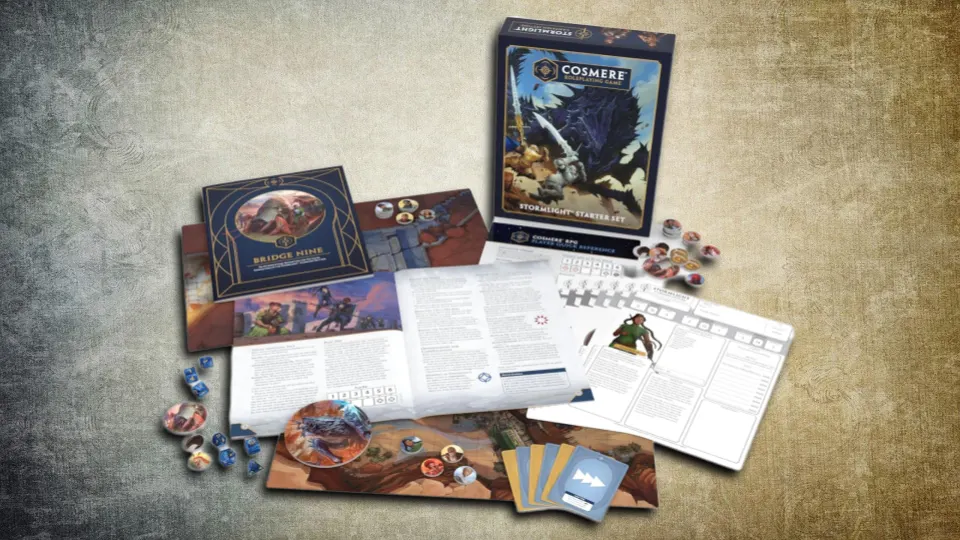 Brandon Sanderson's Cosmere RPG Starter Set Lands on Target Shelves