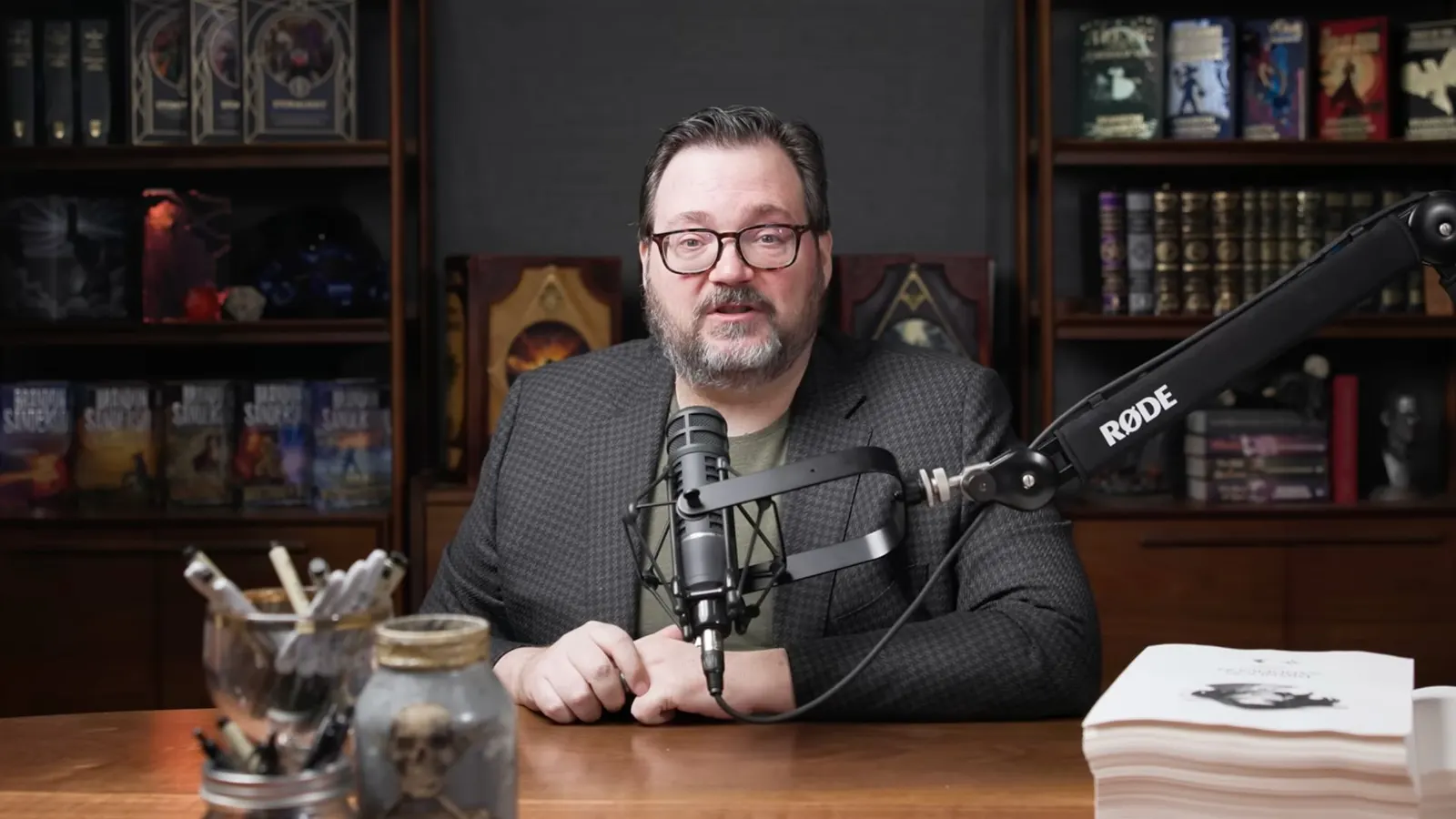 Brandon Sanderson Shares Update on 'Mistborn' Adaptation Progress
