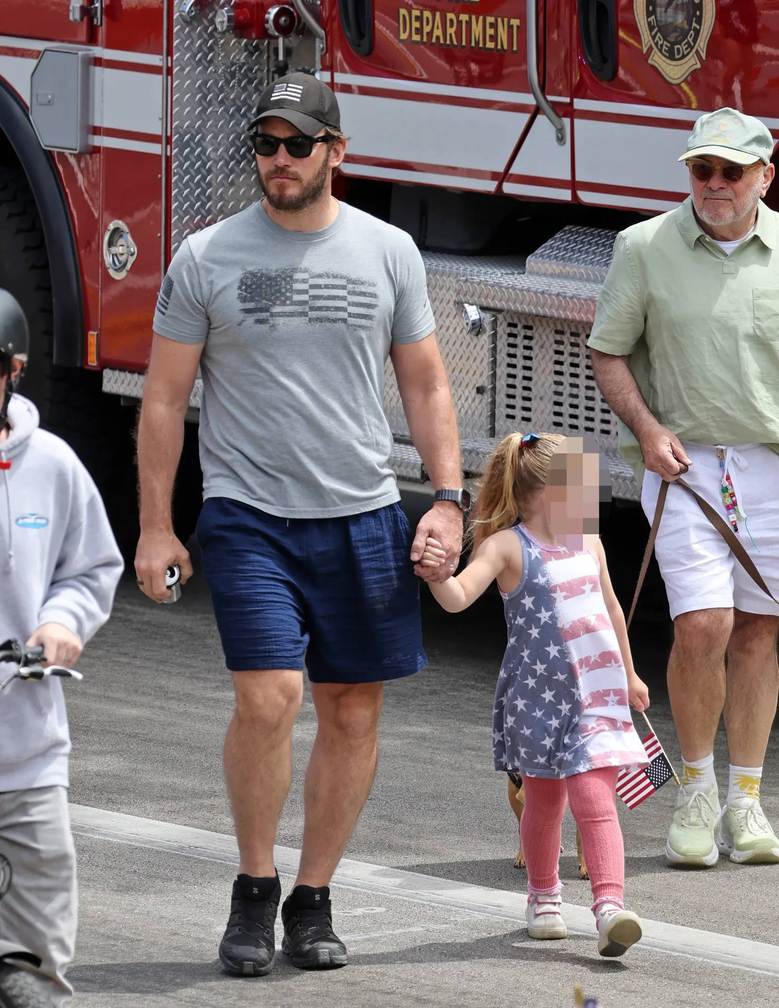 Chris Pratt and Katherine Schwarzenegger Celebrate July 4th in Style
