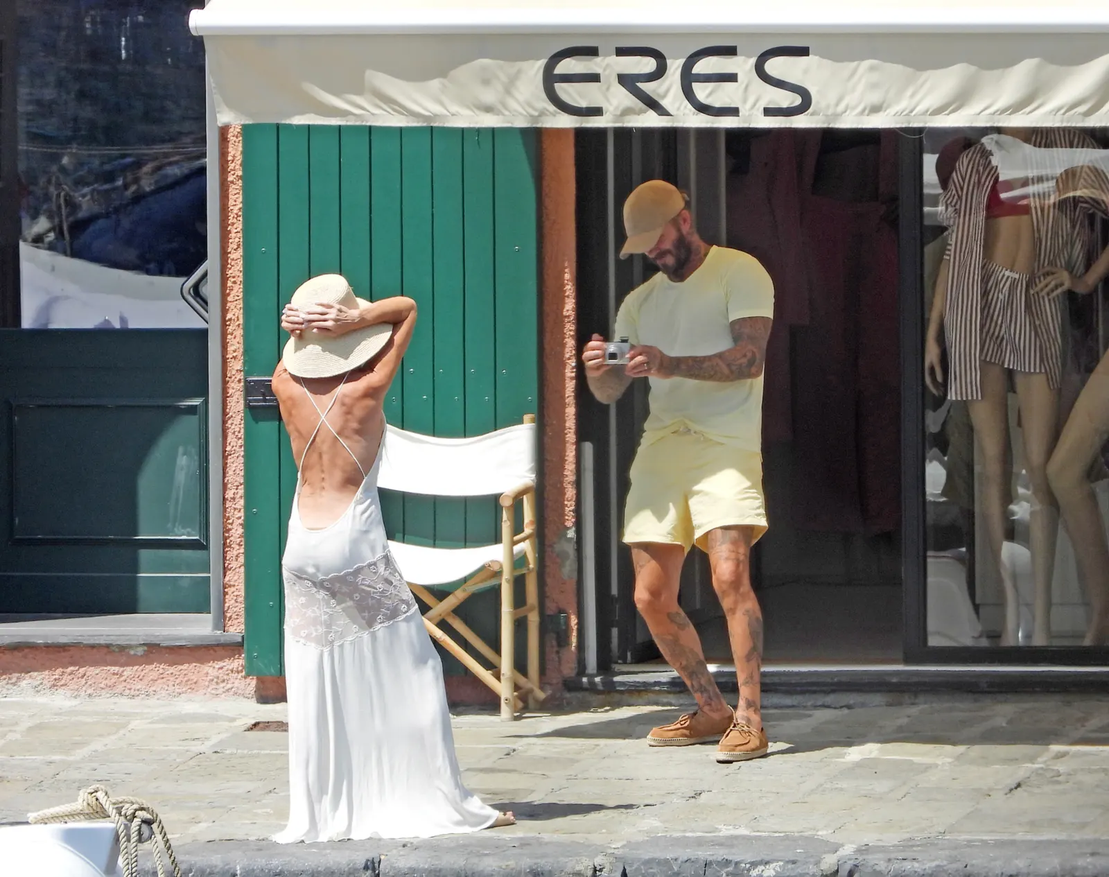 David Beckham Captures Family Moments During Luxury Italian Getaway
