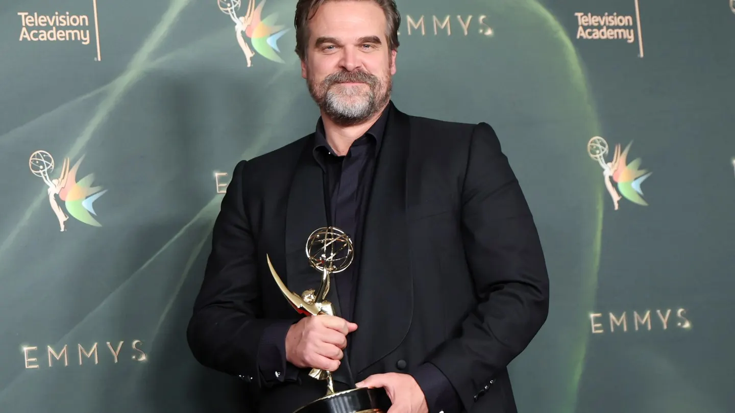 David Harbour Claims First Emmy Win for HBO's DTF St. Louis