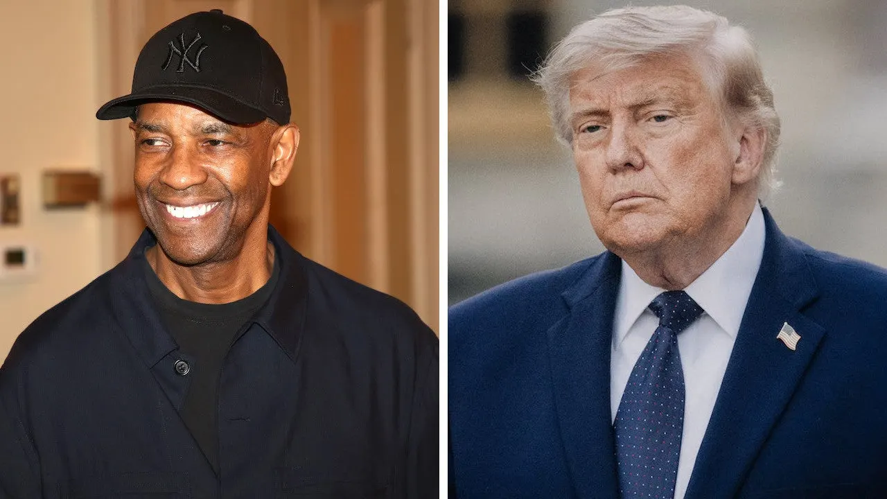 Denzel Washington’s Team Addresses False Trump Endorsement