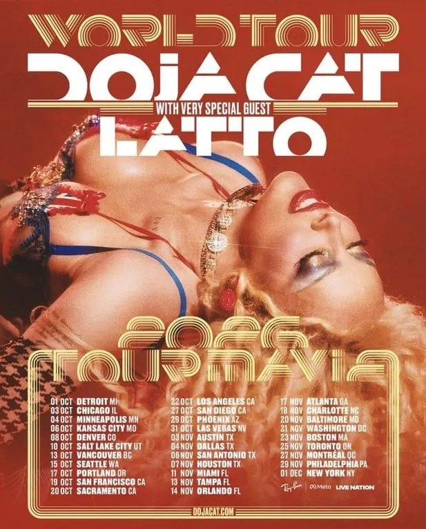 Doja Cat and Latto Unleash Excitement for Upcoming Tour