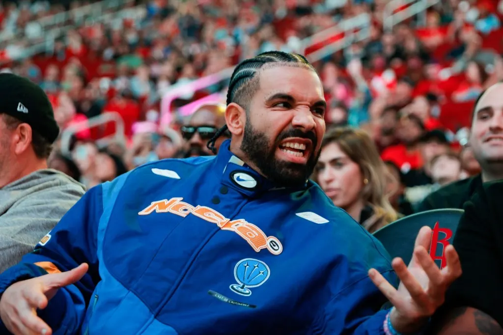Drake Flaunts New Platinum Chain and Teases Pharrell During Livestream