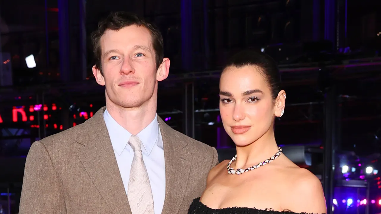 Dua Lipa & Callum Turner Soak Up NYC Fall Vibes on a Dog Walk