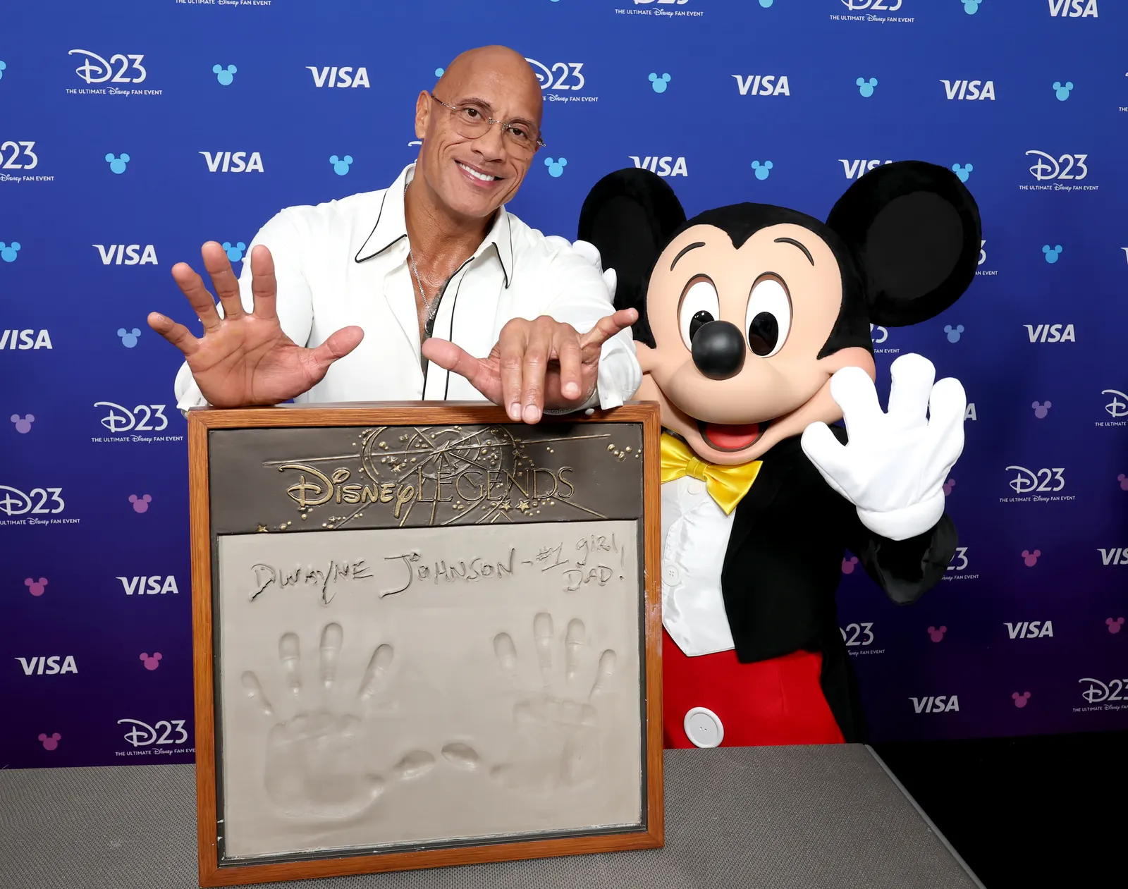 Dwayne Johnson Honored as Disney Legend at D23, Leads Birthday Sing-Along