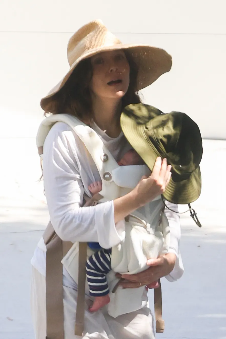 Elizabeth Olsen Spotted With Newborn on L.A. Walk After Quiet Birth