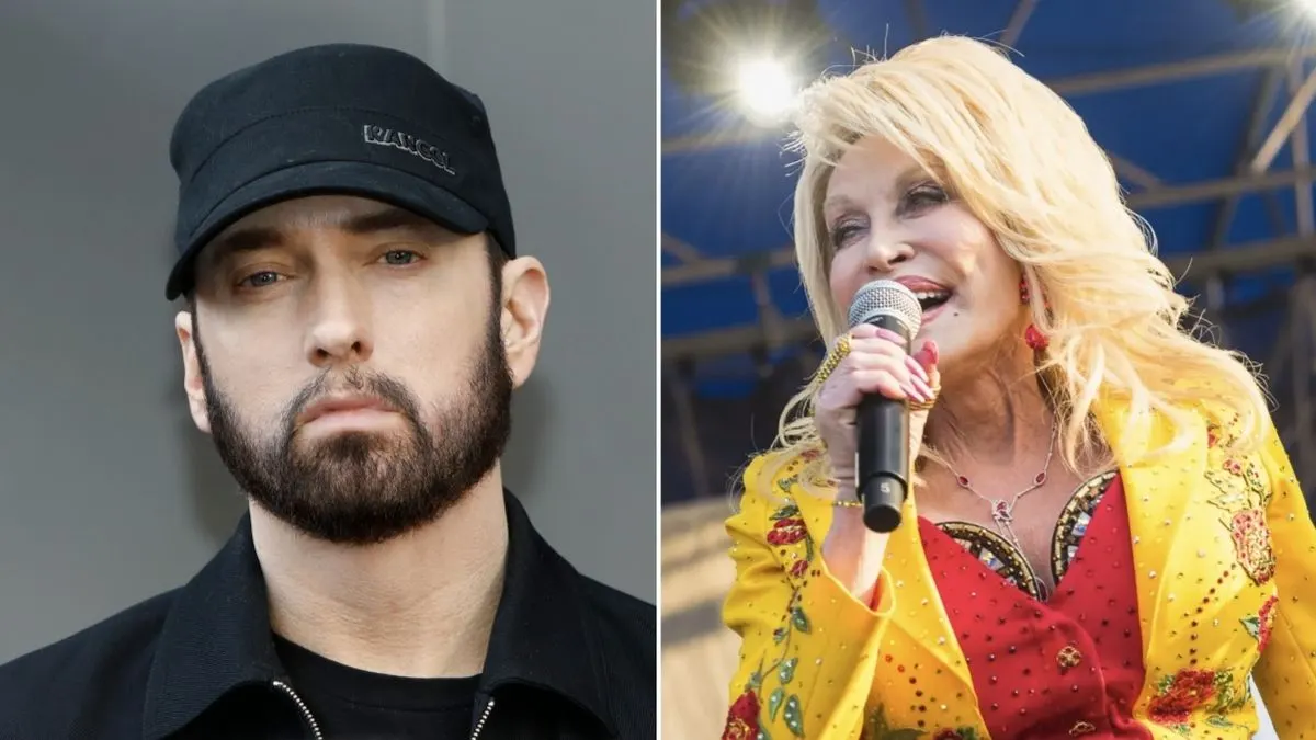 Eminem Mourns Dolly Parton: 'A Superstar in Every Sense'