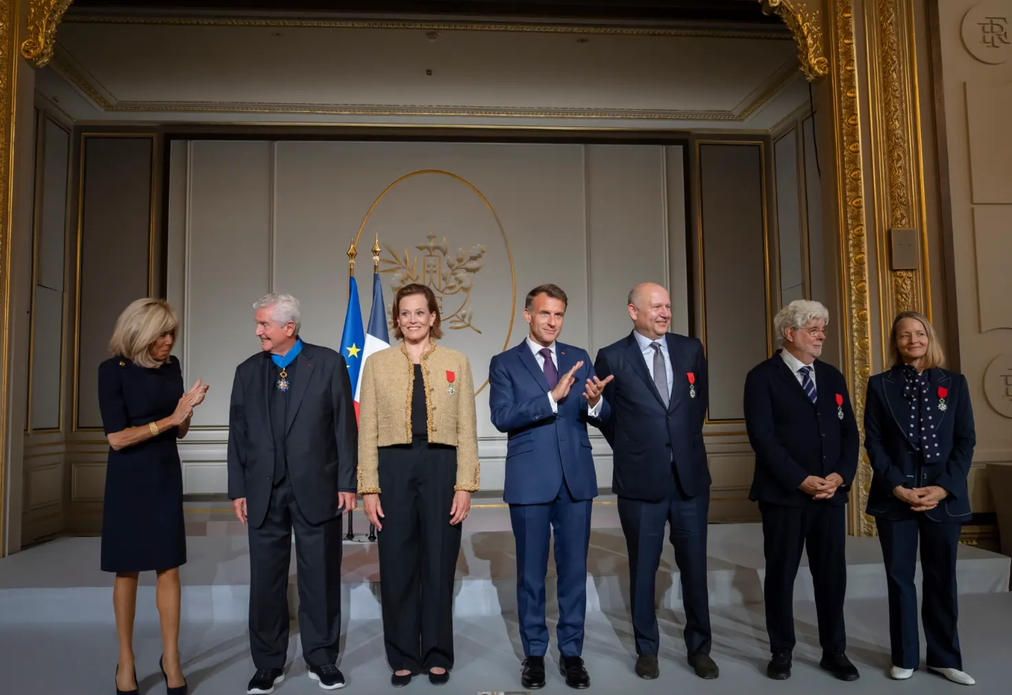 George Lucas and Honorees Receive Prestigious French Legion of Honor