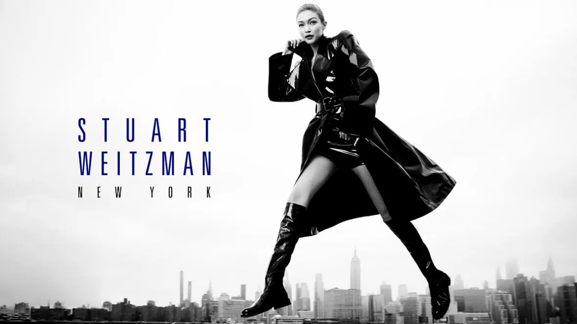 Gigi Hadid Returns to Stuart Weitzman for Stunning 40th Anniversary Campaign