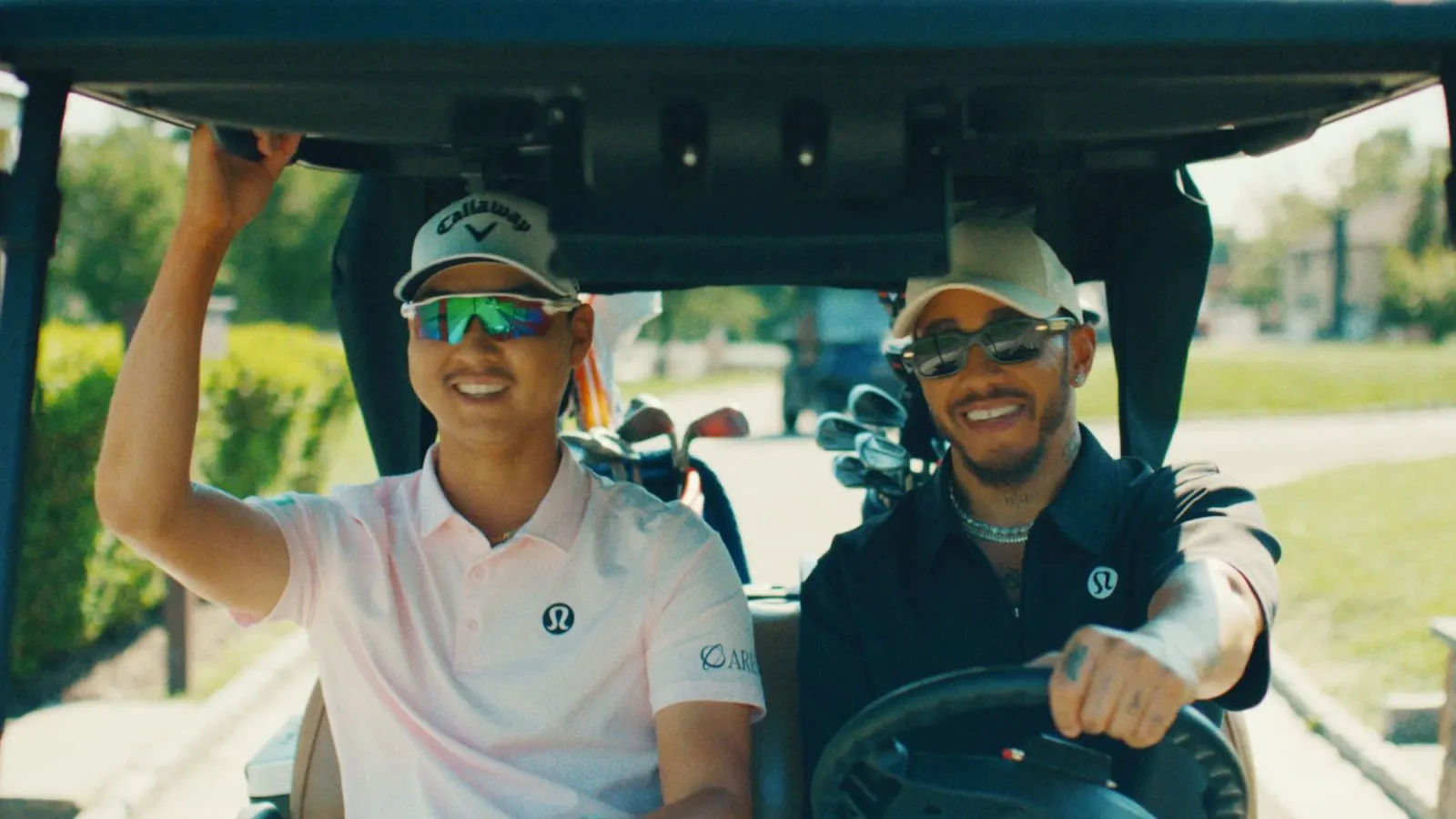 Hamilton Takes His Game to the Green in Lululemon's New Rest Day Series