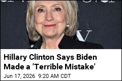 Clinton Calls Biden's Reelection Bid a 'Terrible Mistake'
