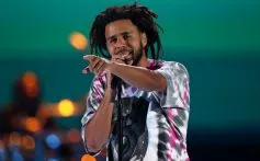 J. Cole Gets a Bra Tossed Onstage Mid-'Work Out' — and Loves It