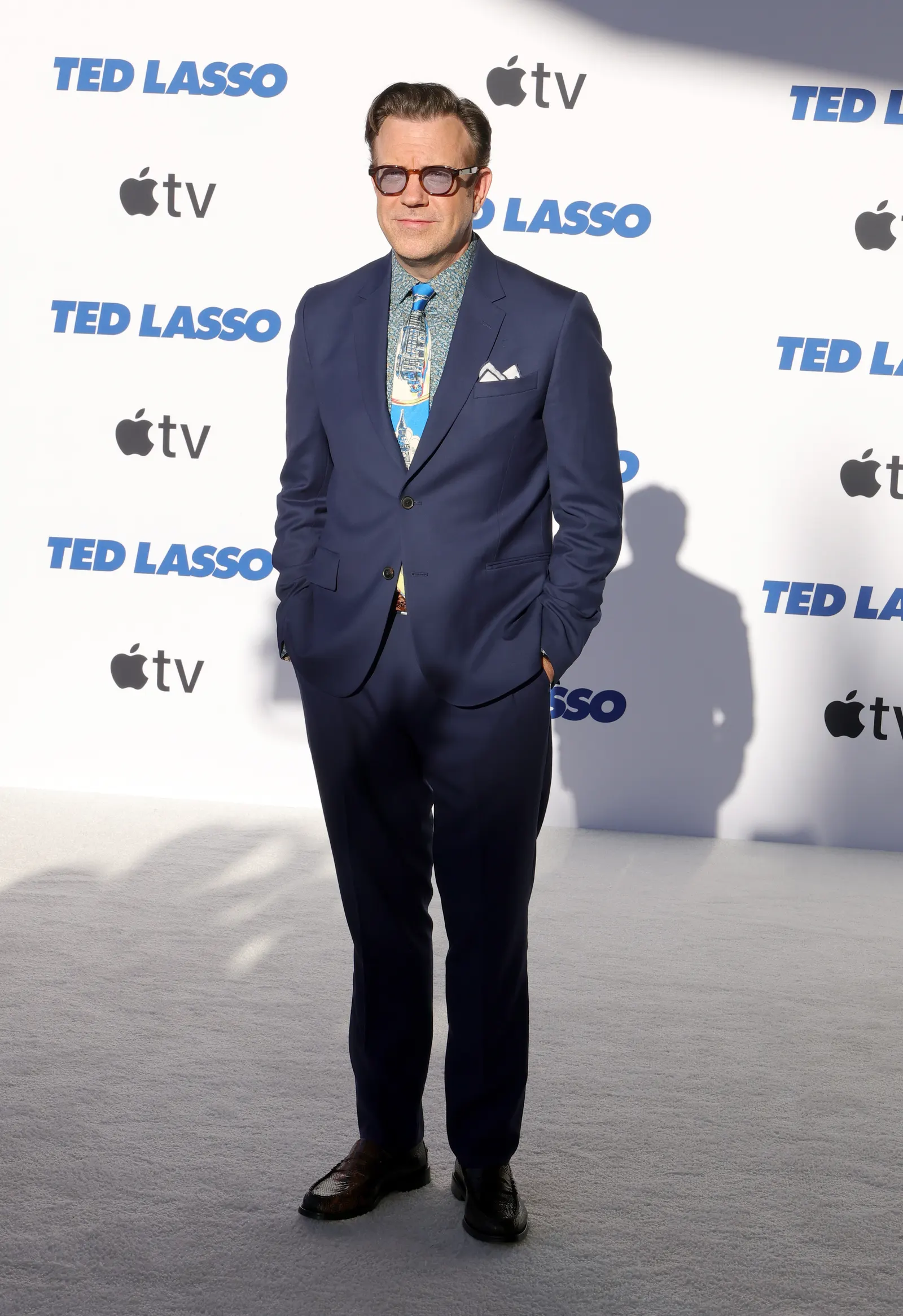 Jason Sudeikis Leads Ted Lasso Season 4 Cast onto the Red Carpet