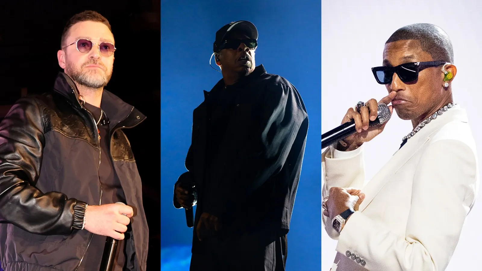 Jay-Z, Pharrell, and Justin Timberlake Light Up Paris in Epic Celebration