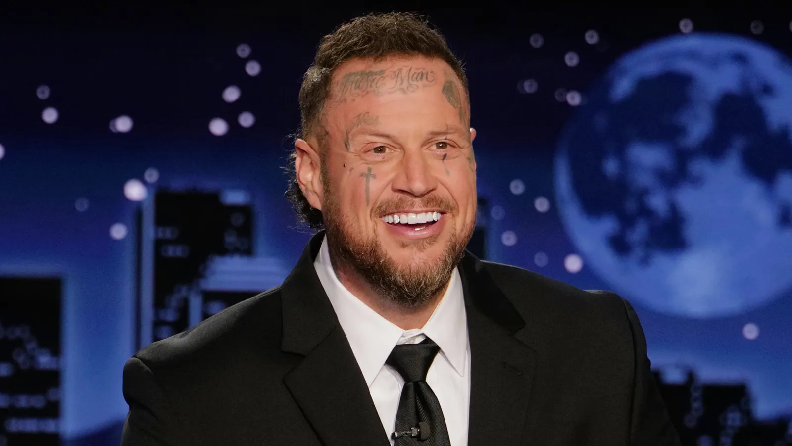 Jelly Roll Gets Real on Kimmel: 'A Handshake Is Not An Endorsement'