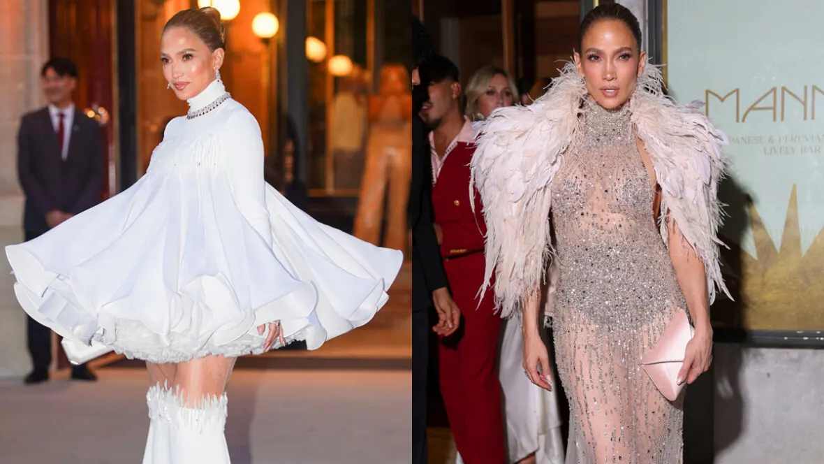 Jennifer Lopez Makes Paris Her Personal Couture Playground