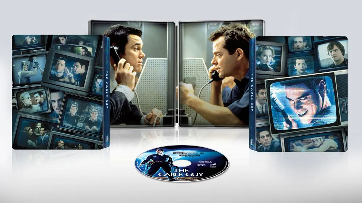 Jim Carrey's Dark Comedy 'The Cable Guy' Releases 4K Ultra HD Steelbook