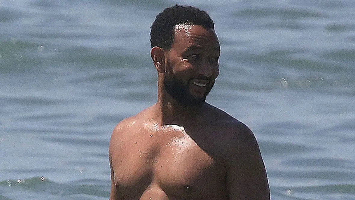 John Legend Embraces Family Fun in the Italian Sun