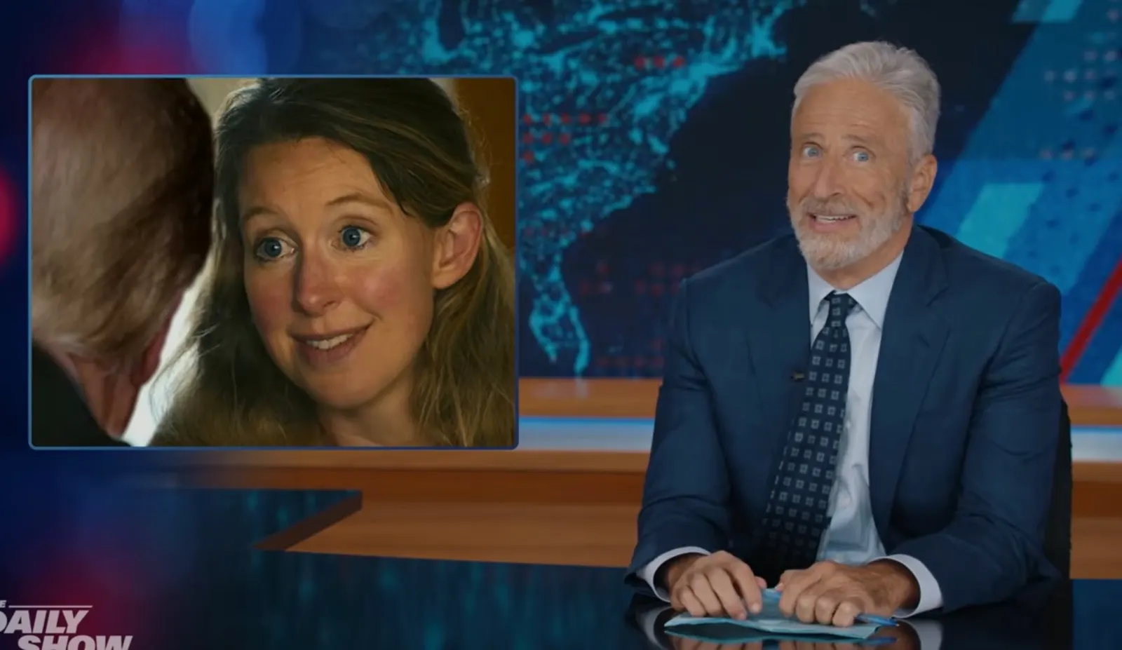 Jon Stewart Mocks Trump with Nathan Fielder's Documentary Trailer