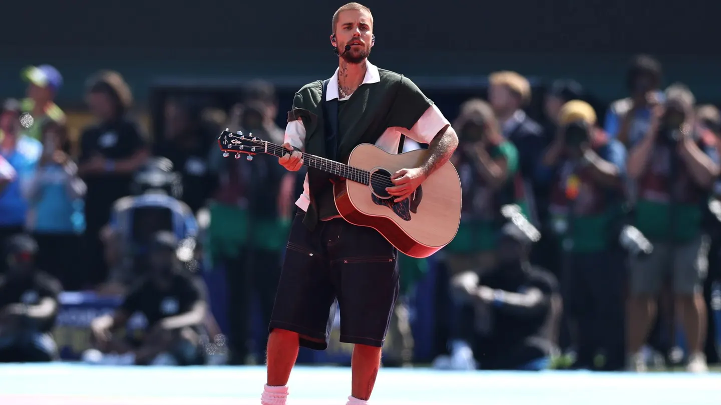 Justin Bieber's World Cup Sneakers Fetch $26K for Charity