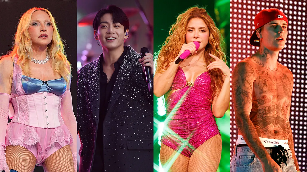 Justin Bieber Steals a Moment at the FIFA World Cup Halftime Show