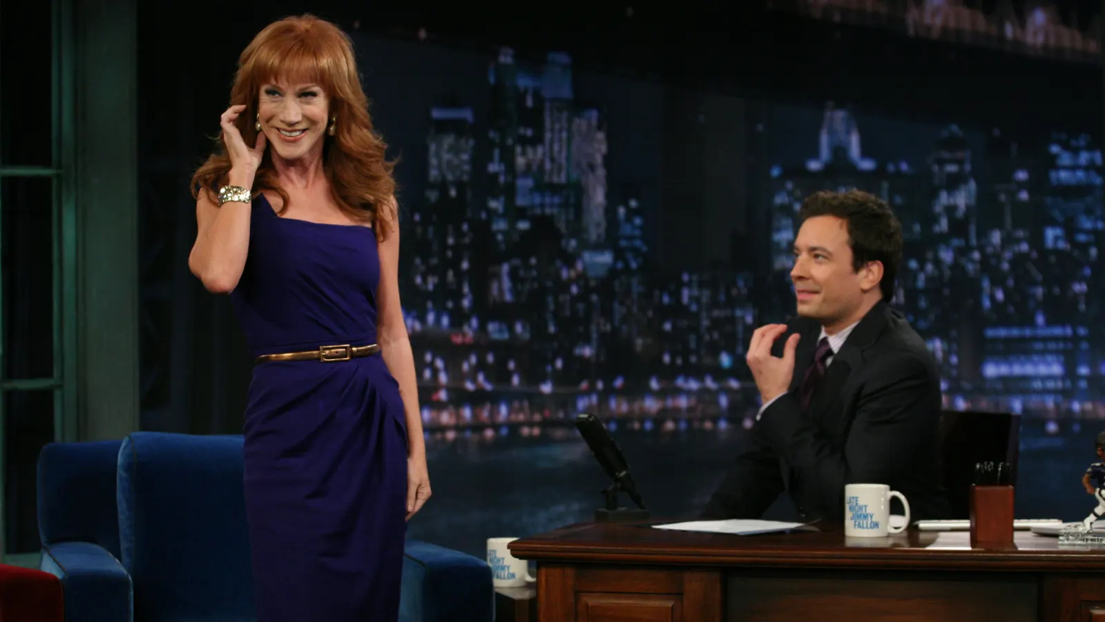 Kathy Griffin Says She's Effectively 'Banned' From The Tonight Show