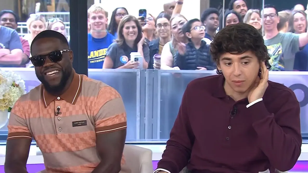 Kevin Hart Laughs as Marcello Hernández Steals the Show on 'Today'
