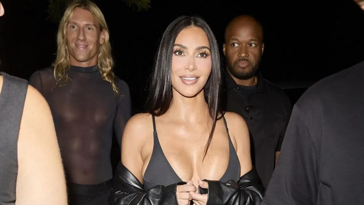 Kim Kardashian Celebrates UPDATE Energy Drink Launch at LA Pop-Up