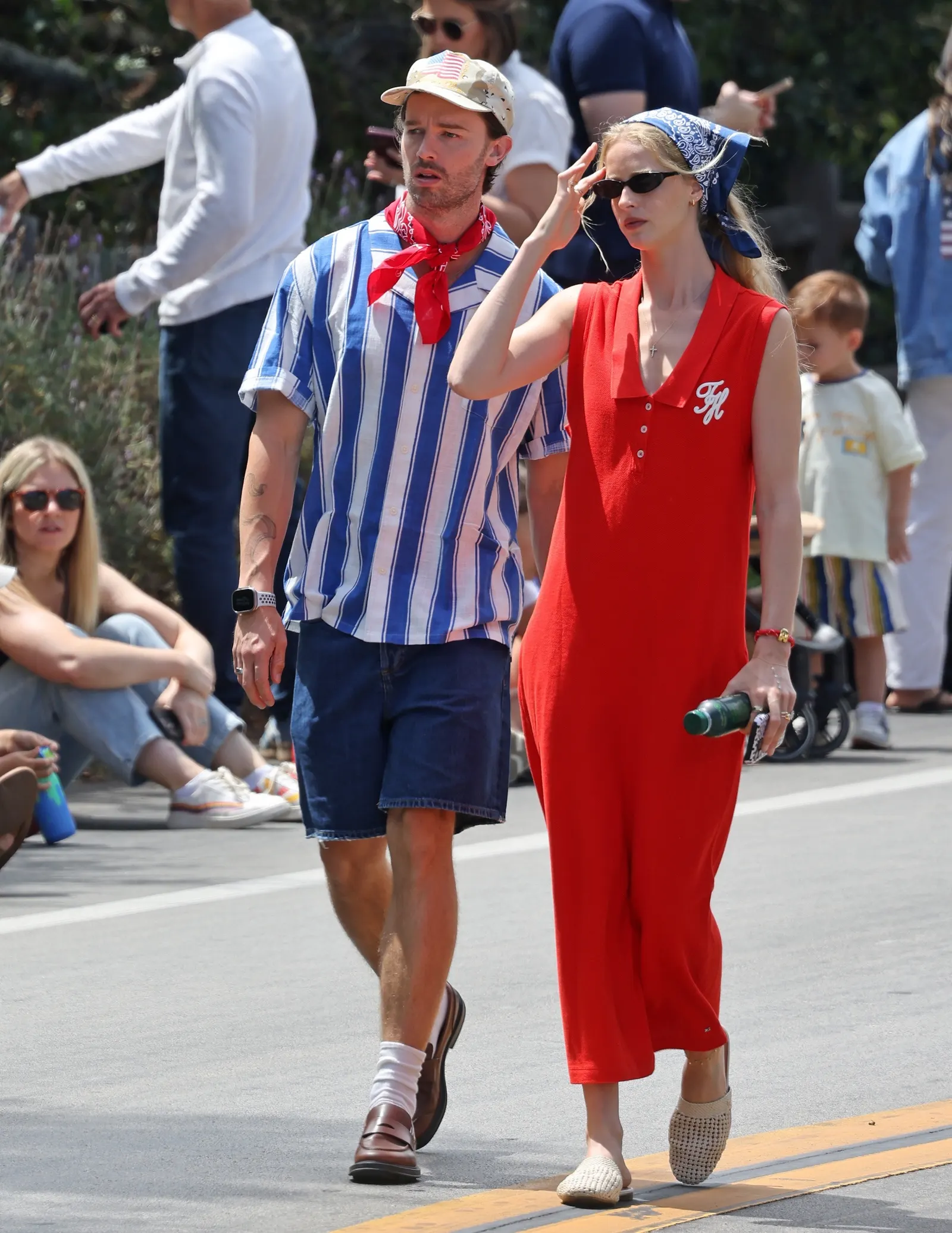 Kourtney Kardashian Joins Stars in Celebrating a Festive Fourth of July