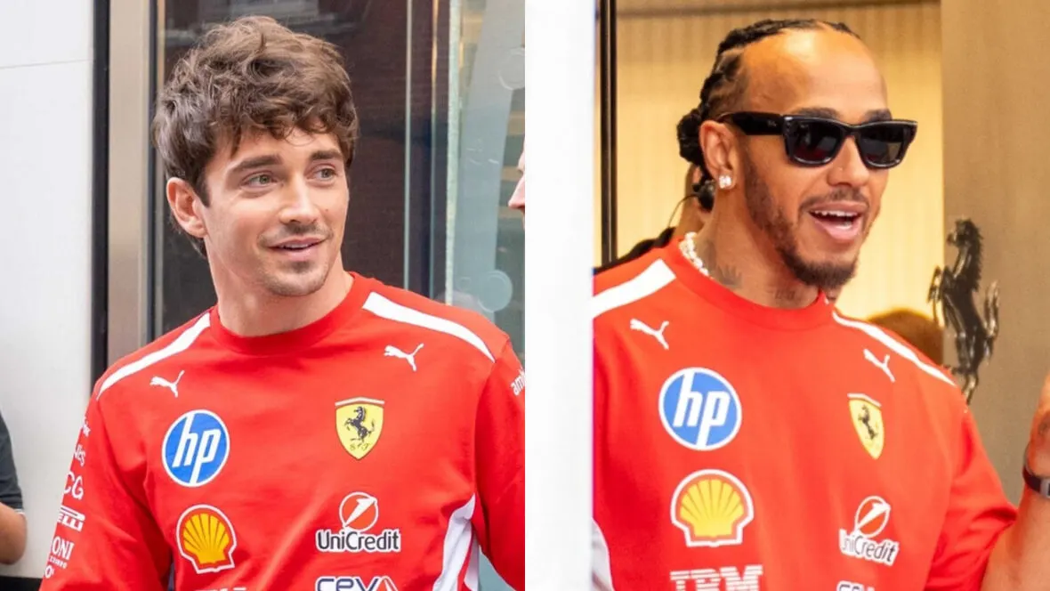 Leclerc and Hamilton Share London Moments Ahead of British GP