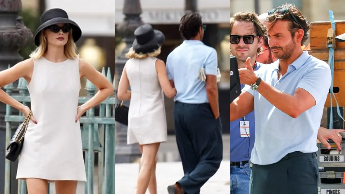 Margot Robbie & Bradley Cooper Spotted on Paris Set of Ocean's Prequel
