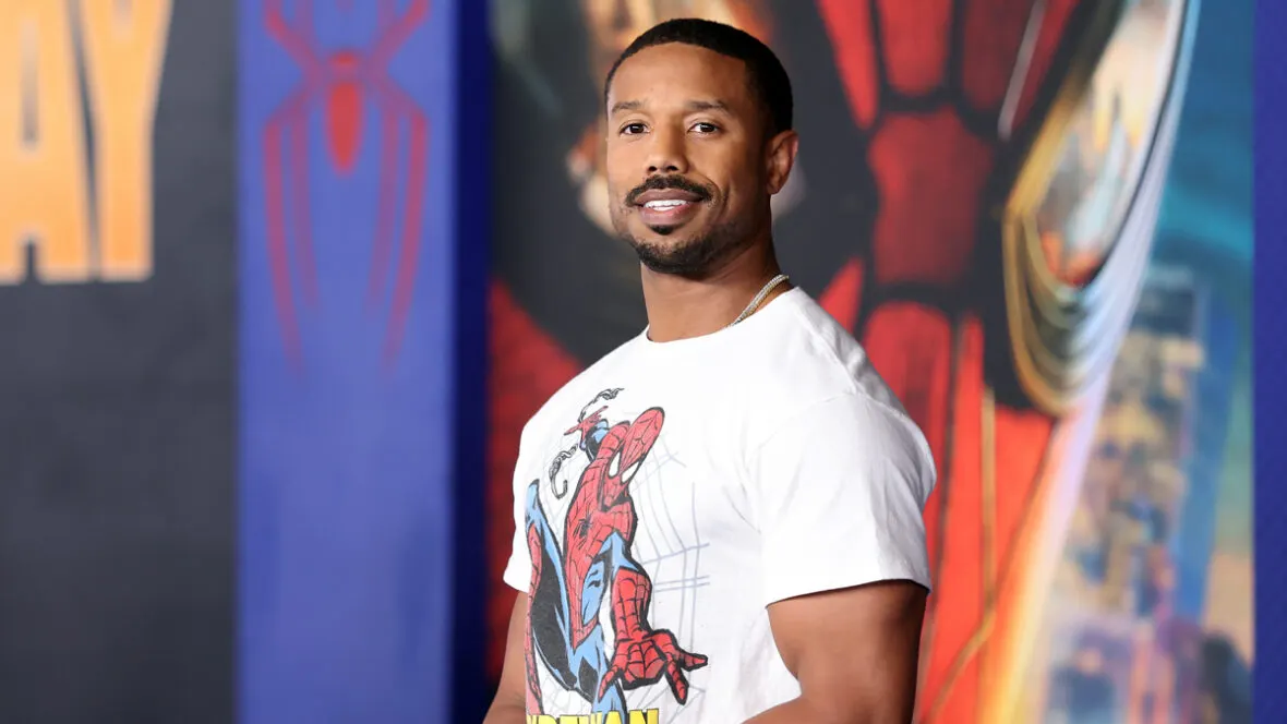 Michael B. Jordan Shows Marvel Loyalty at Spider-Man: Brand New Day Premiere