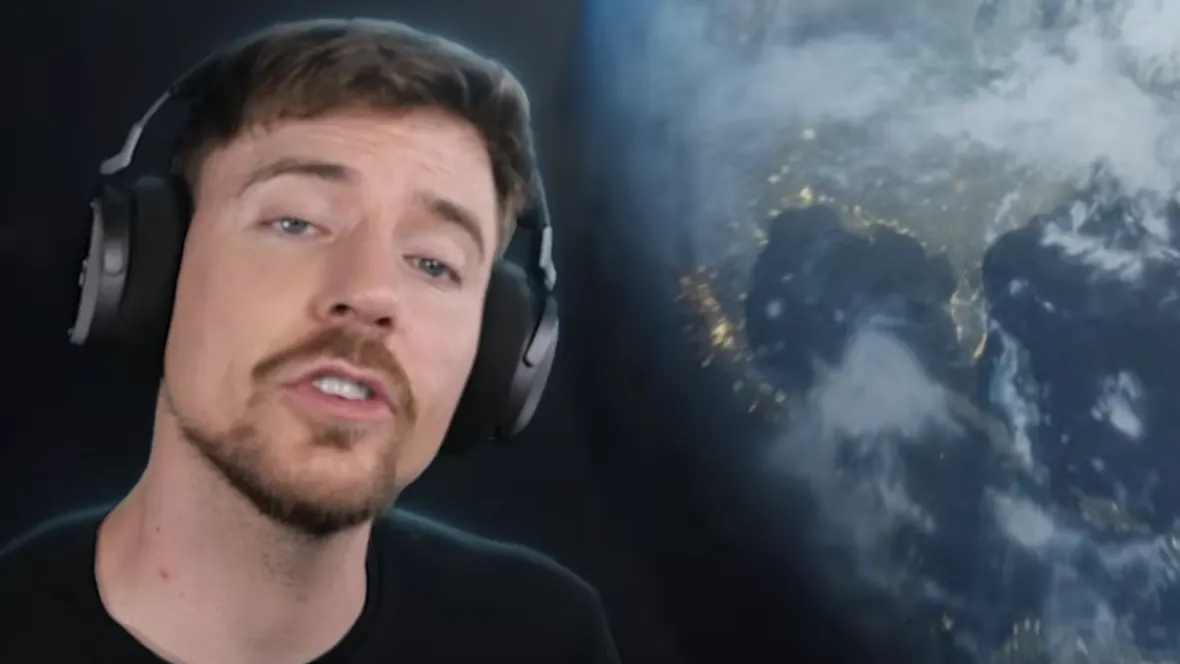 MrBeast Revisits Minecraft to Tour a One-Trillion-Block Earth Replica