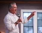 Newsom Says He Won't Challenge Harris in 2028 Democratic Primary
