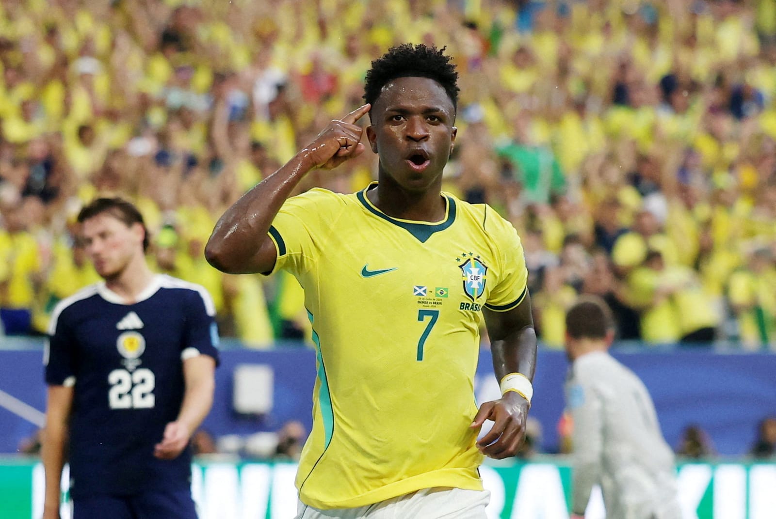 Neymar Returns for Brazil After 981 Days in Scotland Rout